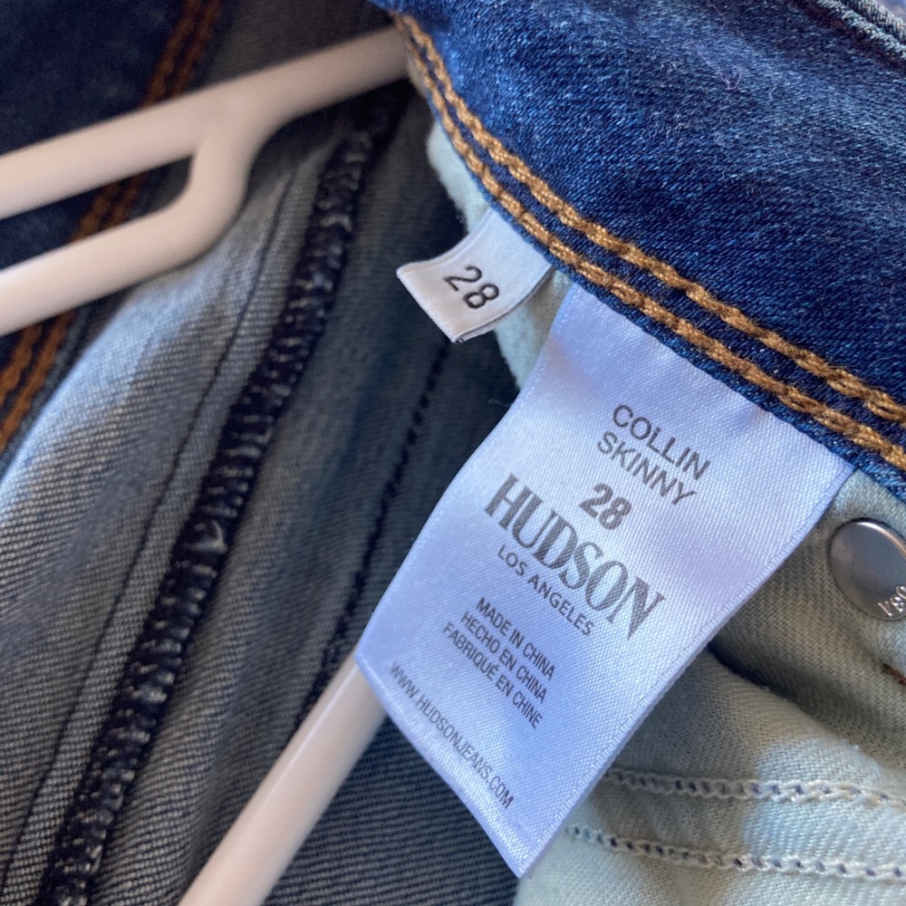 Hudson women’s jeans size 28